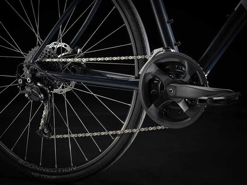 Trek FX 2 Disc Hybrid Bike 2023 Navy-2